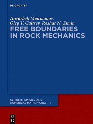 cover image of Free Boundaries in Rock Mechanics